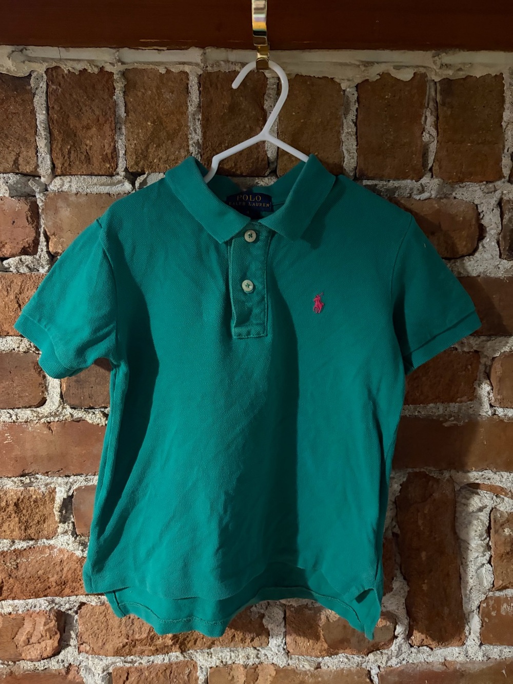 Teal Green Polo Shirt by Polo Ralph Lauren Kids